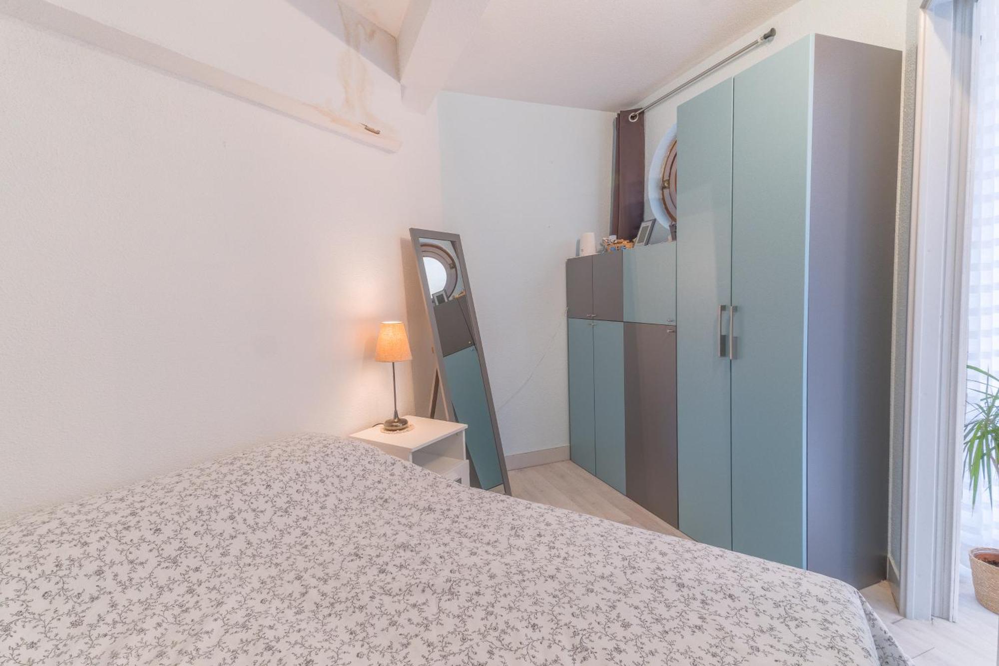 Appt T2 Cabine Clim Parking Privee Vu Mer Sète Eksteriør bilde